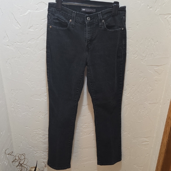 Levi's Denim - Levi's 505 Straight Black Jeans for Women